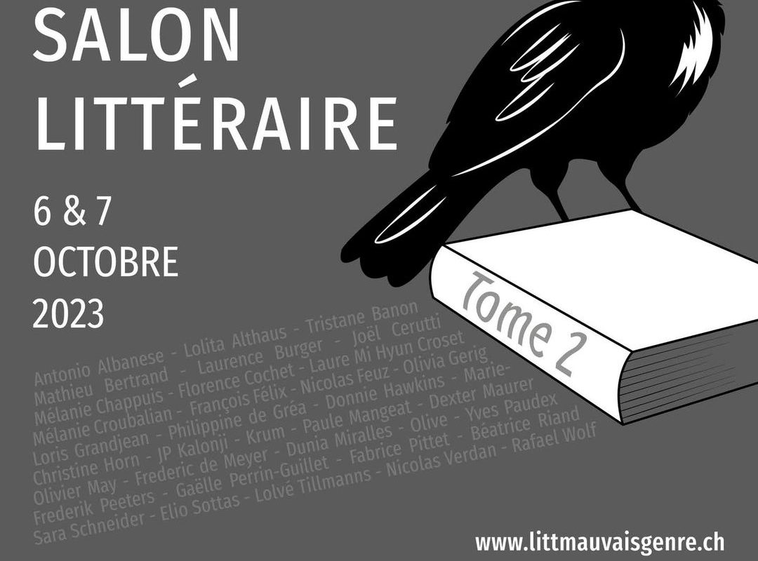 Salon littéraire Mauvais Genre le vendredi 6 et samedi 7 octobre 2023